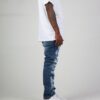 Men's Diced Dark Up Distressed Jean - Image 3