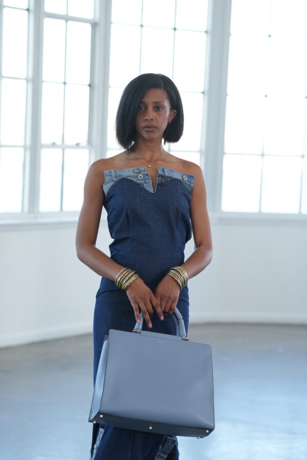 Lelyr Customs Denim Couture Dress - Image 3