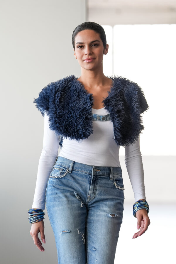 Lelyr Custom Fur Utility Vest/ Custom Jean - Image 3